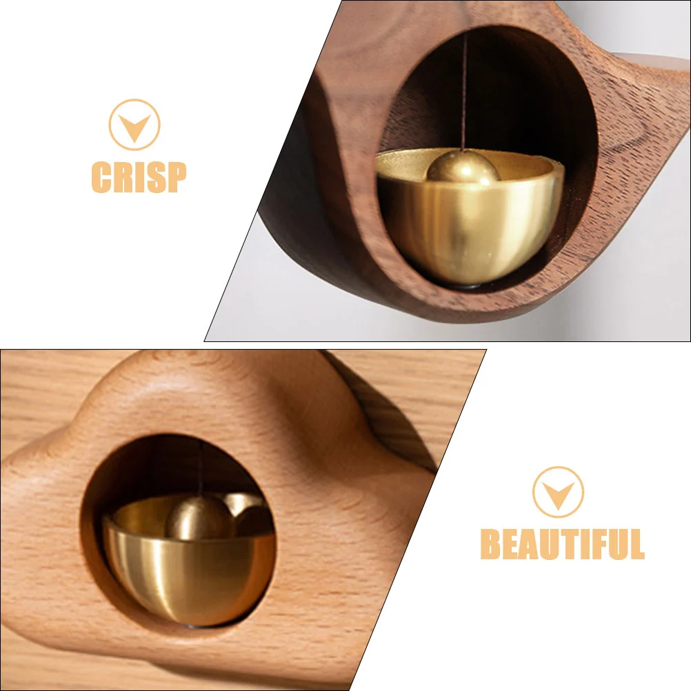 2 Set Dekorasi Aksesori Bel Pintu Fairy Tail Lonceng Manik-manik Tembaga Bukaan untuk Kantor Luar Ruangan