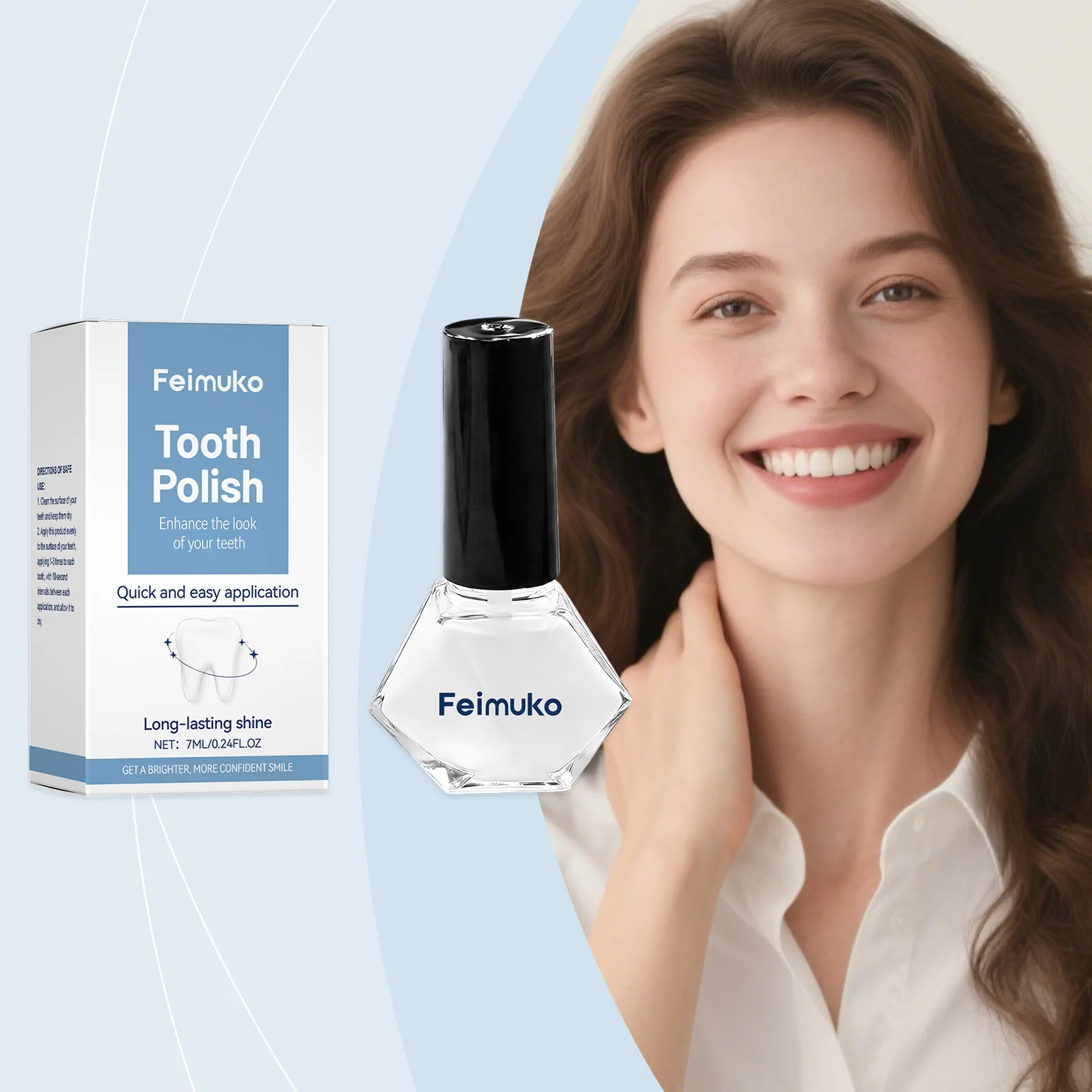 Tooth Care Paint - Gentle and Comfortable Protection for Clean, Natural, and Bright Teeth with Long-Lasting Formula