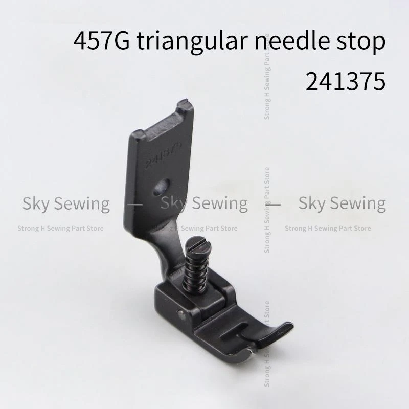 457 г треугольная игла стопор все стальные прижимные лапки 241375 в елочку гибкий шов 5 мм плоская прижимная лапка