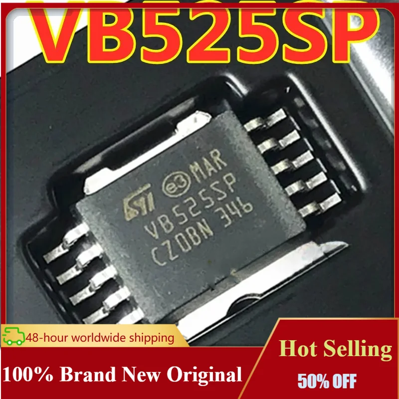 10PCS VB525SP HSOP10 Car Ic for Marelli Automotive Computer Board Engine Ignition Tube Driver IC Chip