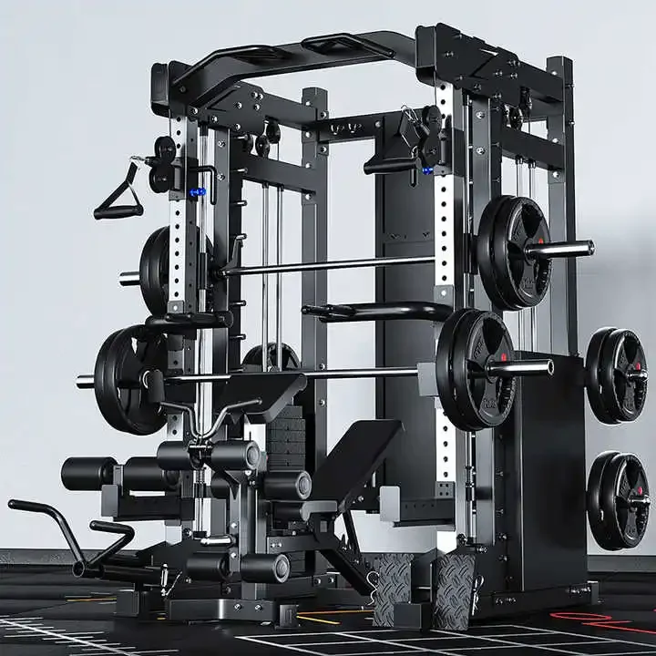 

Top Seller Bodybuilding Household Gym indoor Fitness Equipment Multifunctional Smith Machine