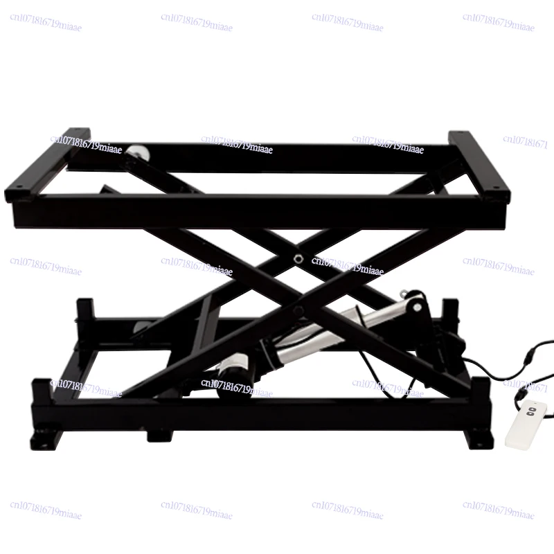 

Small electric lifting platform, table lift mobile push rod lift