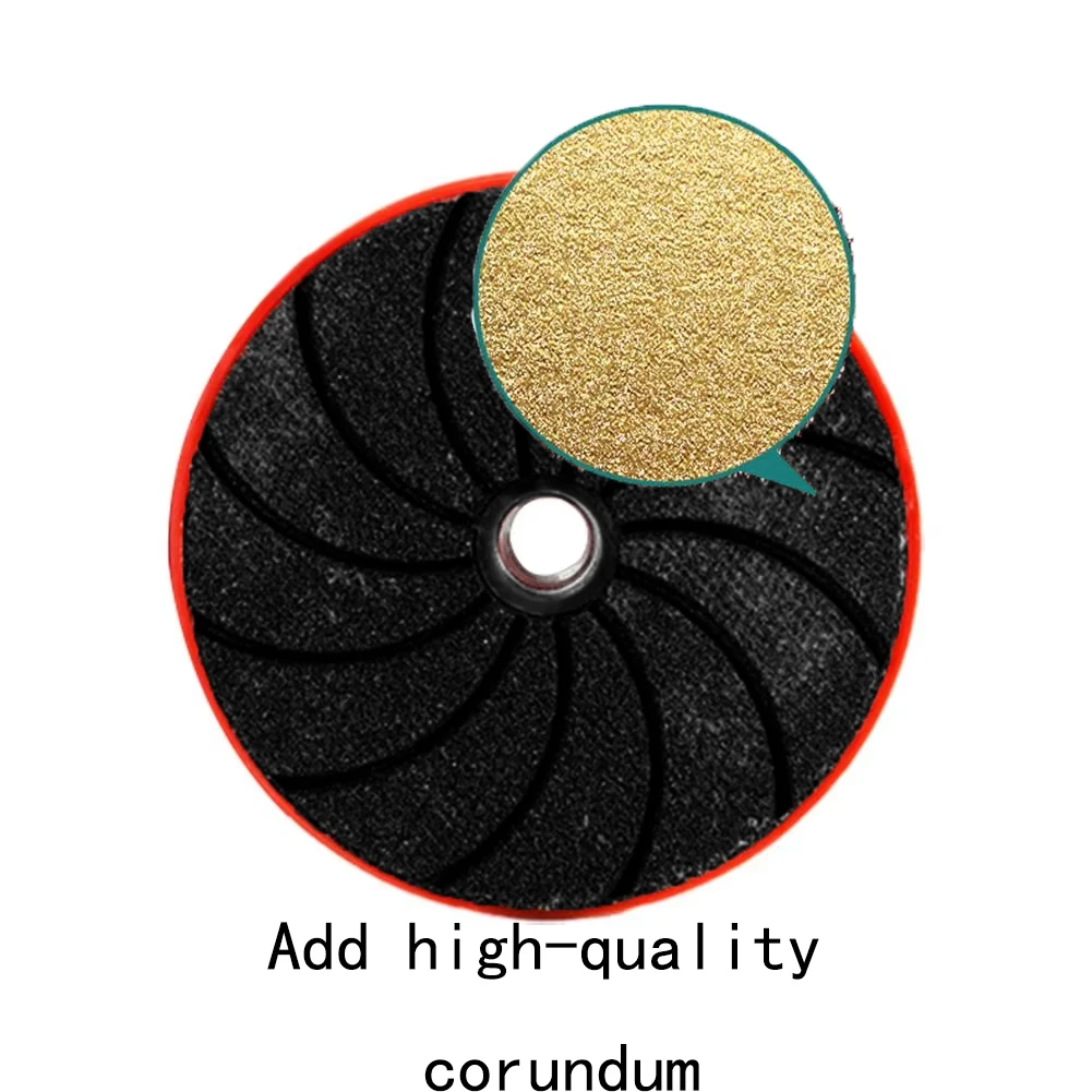 Nuevo estilo, muela de pulido de mármol, disco integrado para amoladora angular, recorte de azulejos de cerámica, desbarbado, disco de rueda de arena