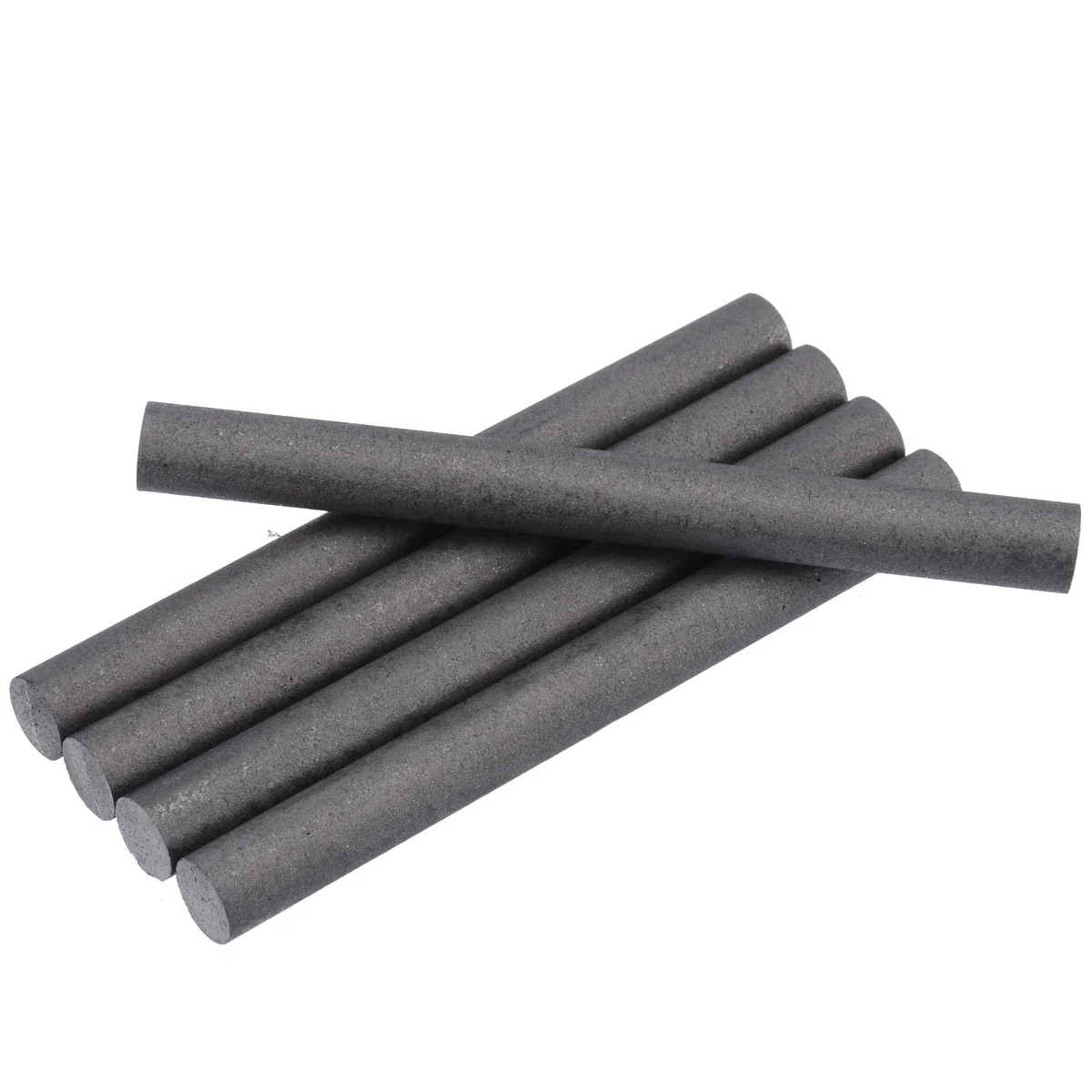 

5Pcs 100mm High Purity Graphite Rod Graphite Electrode Cylinder Rods Bars Black 10mm Diameter For Industry Tools