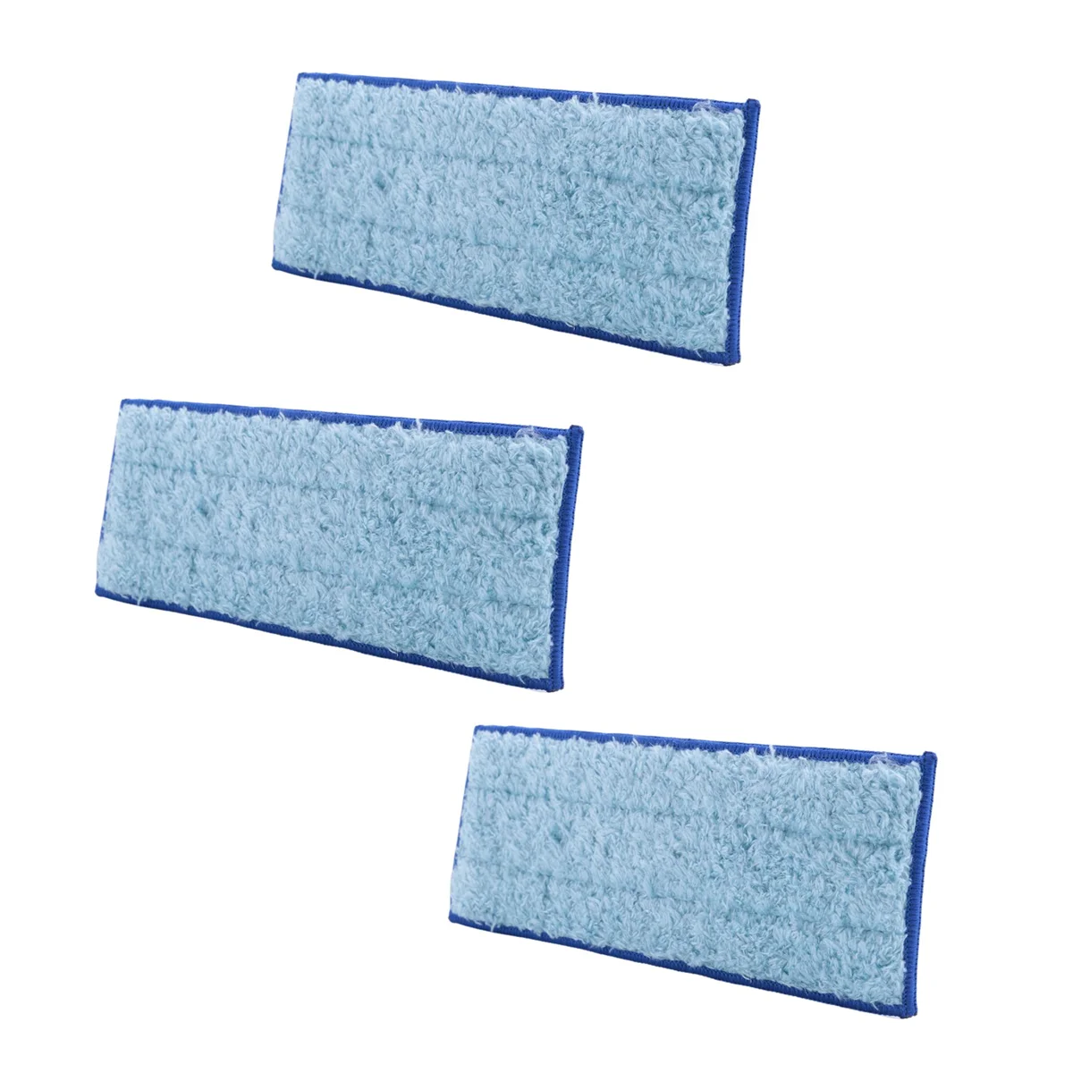 ABBR 3 Pak Bantalan Pel yang Dapat Dicuci, untuk IRobot Braava Jet 240 241, Biru