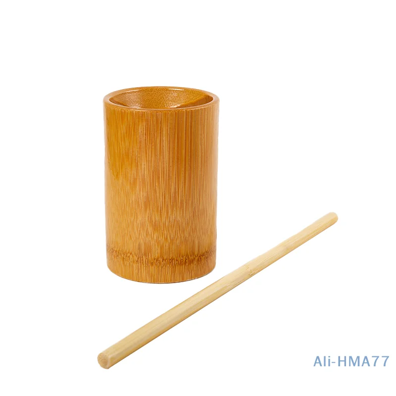 Natural Bamboo Massage Wood Therapy Guasha Massager for Body Gouache Scraping Tool Back Pain Relief Anti Cellulite image 5