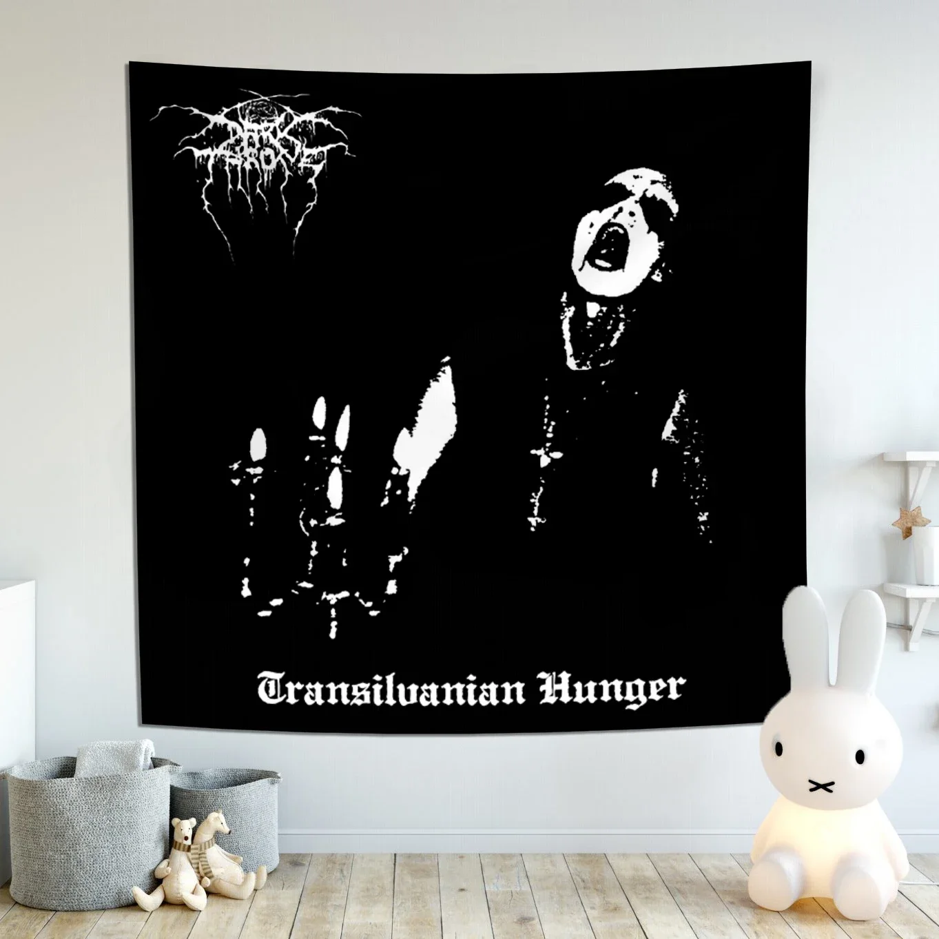 Darkthrone True Norwegian Black Metal Decorative Background Tapestry Bohemian Bar Bedroom Décor