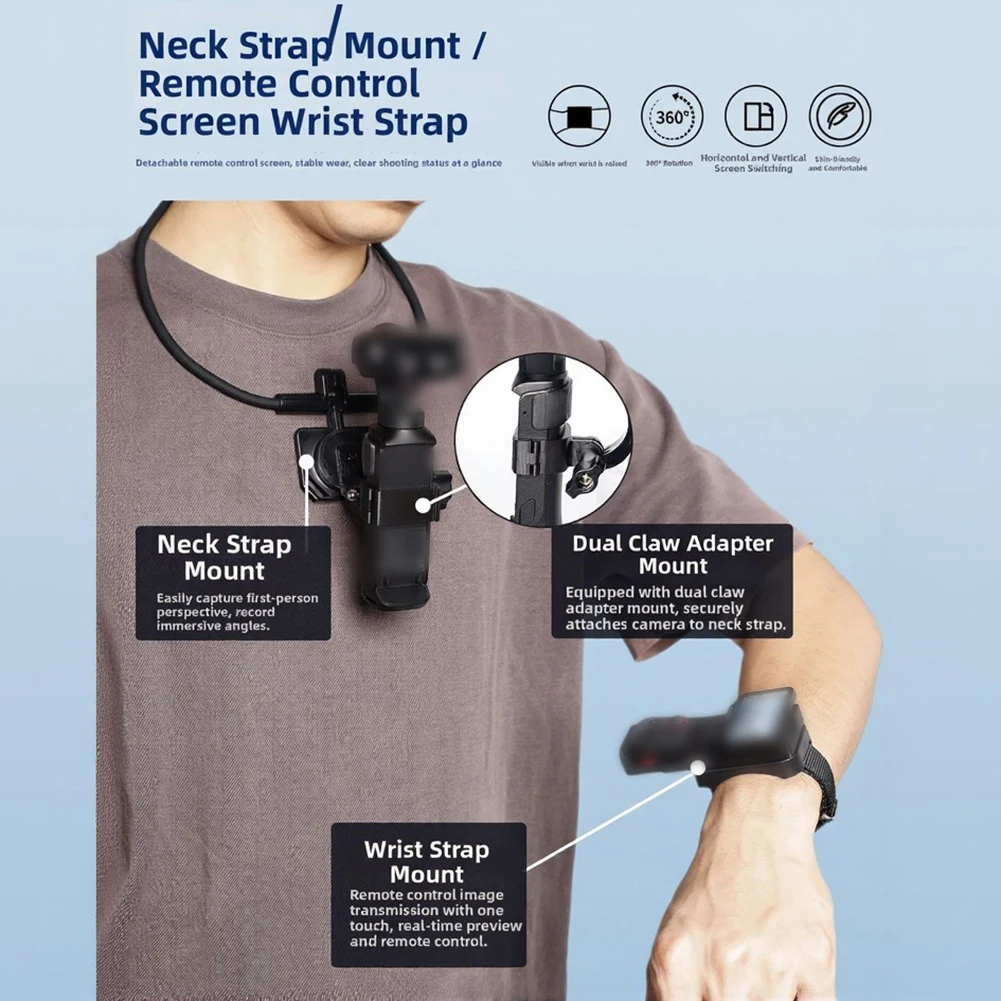 Hot Sales Functionality For Insta360 Luna-Ultra Wrist Strap Extension Black PC For Perfect Enhanced For Perfect Fit Tool