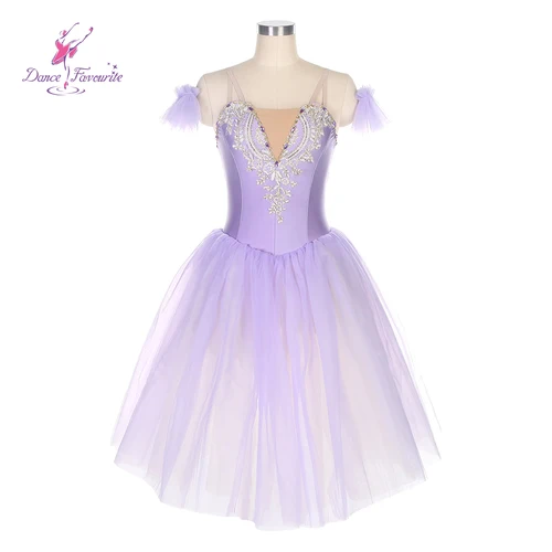 Trajes de baile favoritos 19834 camisola larga romántica Tutús de Ballet trajes de Ballet de baile de grupo tutú