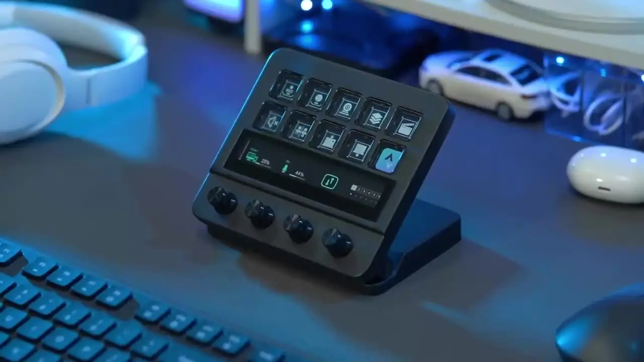 Mirabox N4 Stream deck 10 LCD Keys Button Live Console Mini Keypad