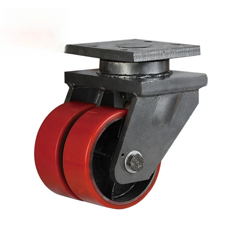 Double wheel casters Super heavy duty casters Rugged machinery and trolley casters