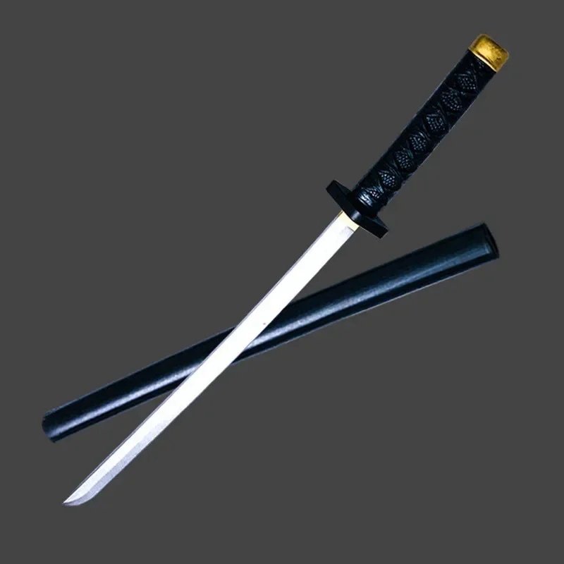 60cm New Death Toy Swords Katana Anime Sword Cosplay Props Children\'s Party Show Pu Rubber Simulation Sword Halloween Christmas