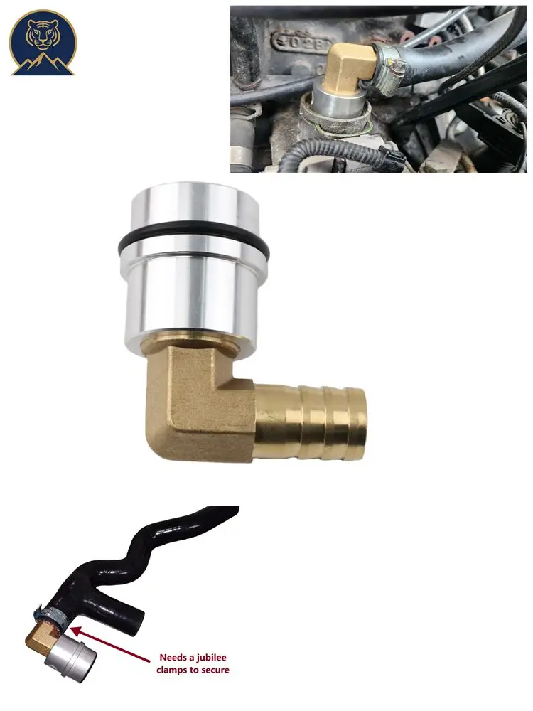 Billet-Kurbelgehäuse-Entlüftungsadapter 1.8T 20V für VW Audi Seat 06A103213F AL202