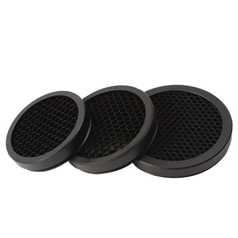 Honeycomb Scope Mesh 44MM/50MM/56MM Optic Aim Sight Rifle Scope Sunshade Cover Cap
