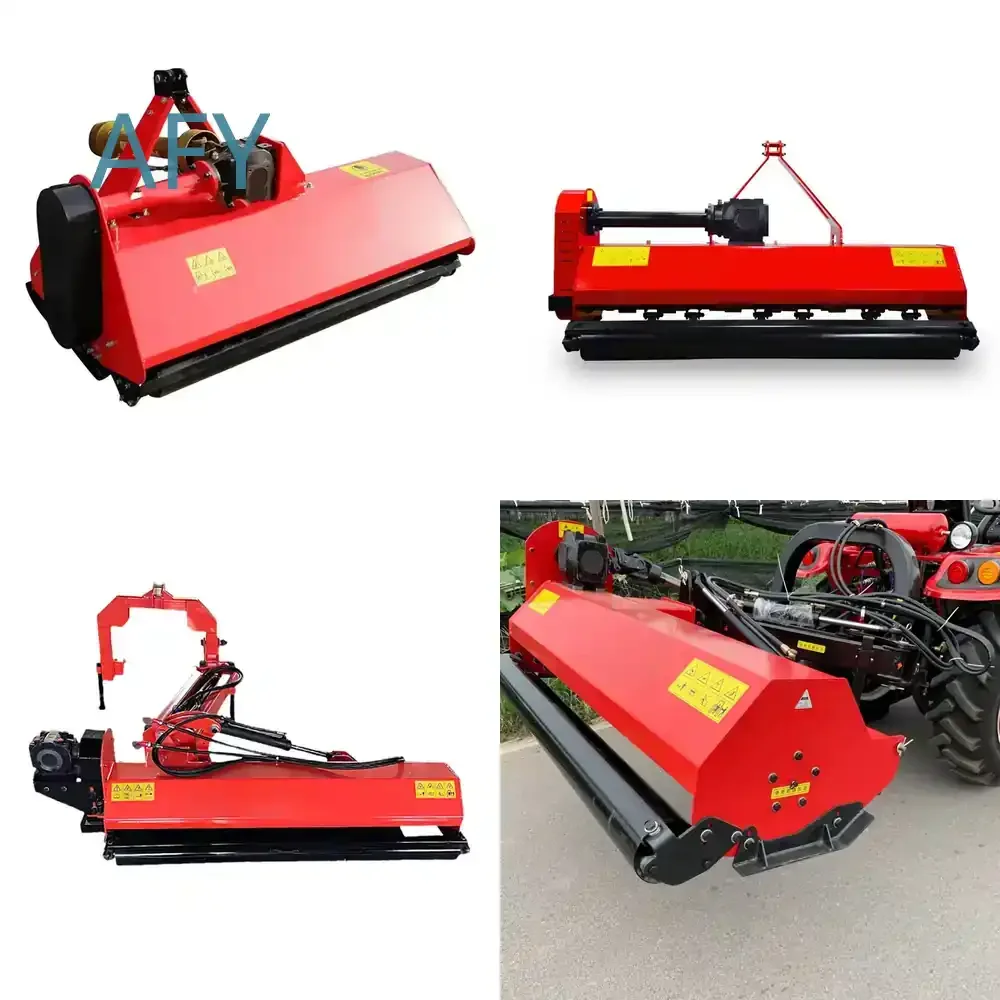 Professional Tractor-Mounted Mower for Agricultural and Landscaping Operations