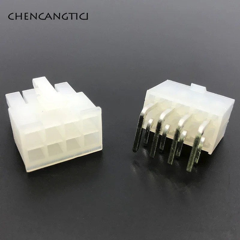 

5 Sets 8 Pin Auto Molex Connector Pitch Terminal Housing Pin Header 4.2 mm Male Female Wire Socket 5557 5569 5557-8Y 5569-8AW