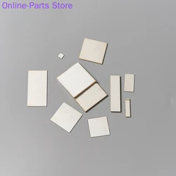 PZT5 Ultrasonic Piezoelectric Ceramic Plate Square Plate Sensor Transducers Chip Ultra Thin High Frequency