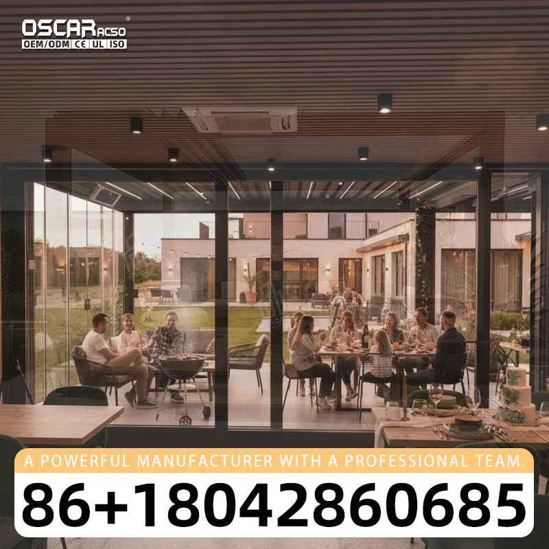 Aluminum Pergola for Balcony Outdoor 3X3M 3X4M 4X4M 6X4M at 134th Canton Fair Guangzhou Ideal for Patio Garden Terrace pergola