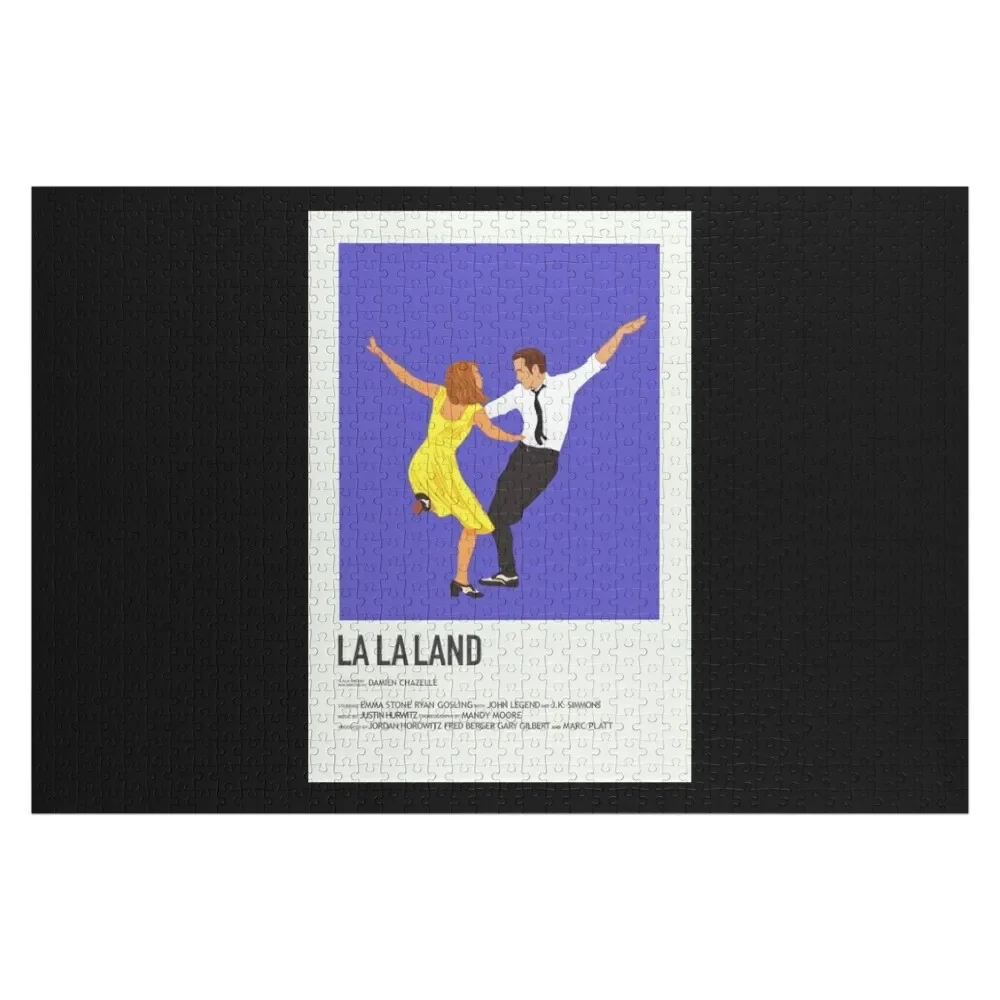 

la la land minimalist movie poster Poster Jigsaw Puzzle Customized Kids Gift Toys For Children Puzzle