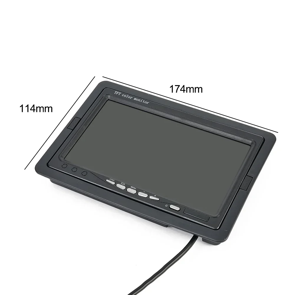 

Useful Practical Professional 7 Inch Car Monitor Reversing Camera User Manual Waterproof Rear Camera Remote Control