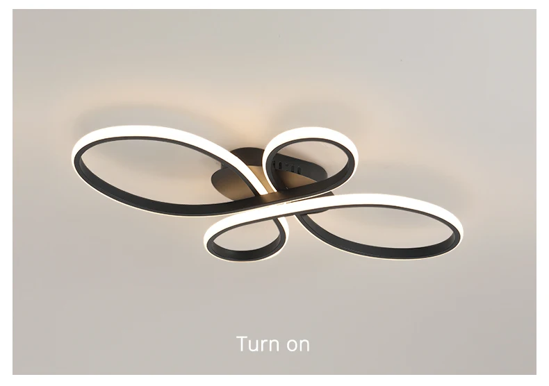 Modern LED Ceiling Light Nordic Creative Indoor Lighting Decoration Accessories for Living Room Study Room Bedroom Light Fixture