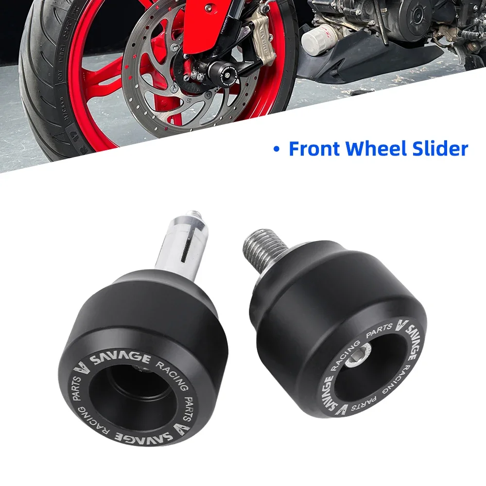 For BMW G310 R G310R Motorcycle Axle Wheel Sliders G 310R 2017-2025 Frame Crash Slider Swingarm Spools Stand Hub POM Protection