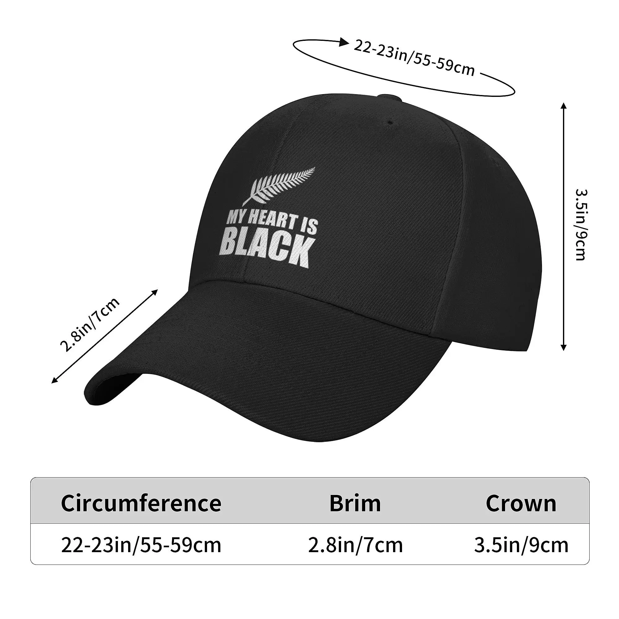 All Season New Zealand All Blacks Baseball Caps Outfits For Men Women Classic  Snapback Hat Adjustable