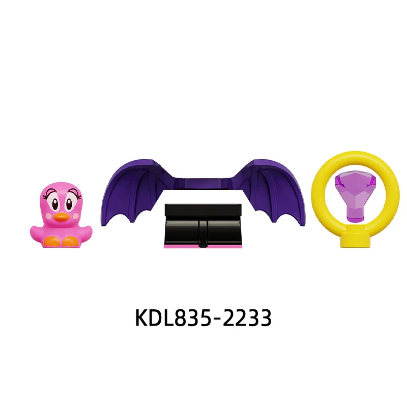 The Action Figures Wings Gloves Hammer Weapons Pants Hair Parts Model Blocks MOC Bricks Set Gifts Toys For Children KDL835