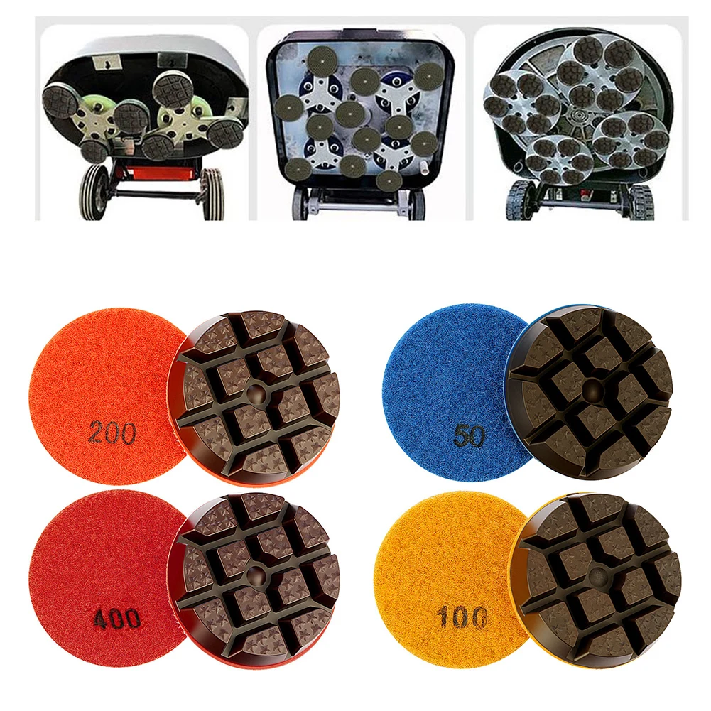 

3inch 80mm Dry/Wet Polishing Pads Abrasives Tool For Granite Marble Concrete Grinding Disc Sanding Discs Polishing Pad ﻿