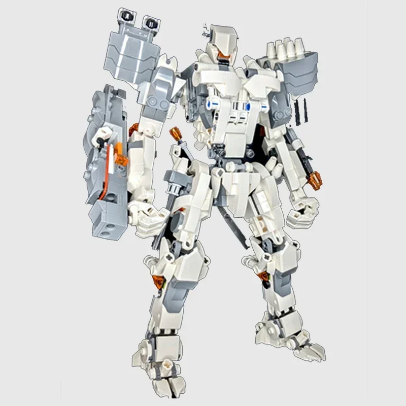 Moc Building Blocks Mechanical Model Mecha Ranger Technical Bricks DIY Assembly Construction Toys For Child Holiday Gifts