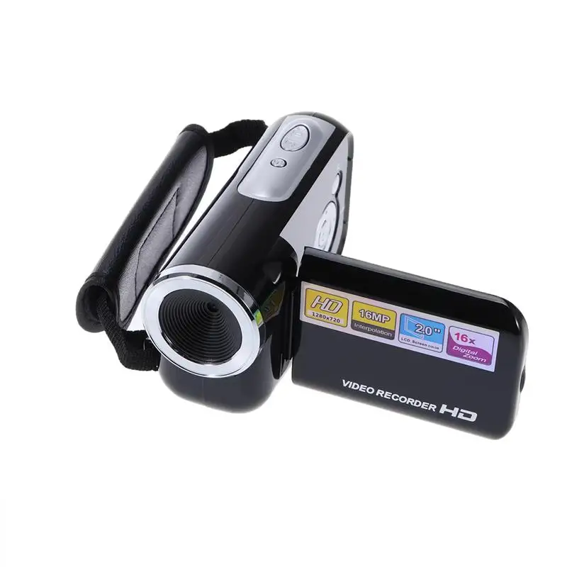 New! Mini Video DV Camcorder Handheld 16 Million Pixels Digital Camera LED Flash Digital Zoom 20 Inch Home Outdoor Video