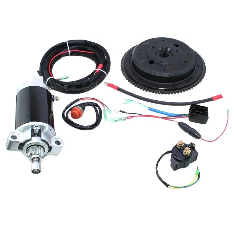 

Outboard Motor Electric Start Accessories Kit 2-Stroke 4-Stroke 15/20/30/40 Models