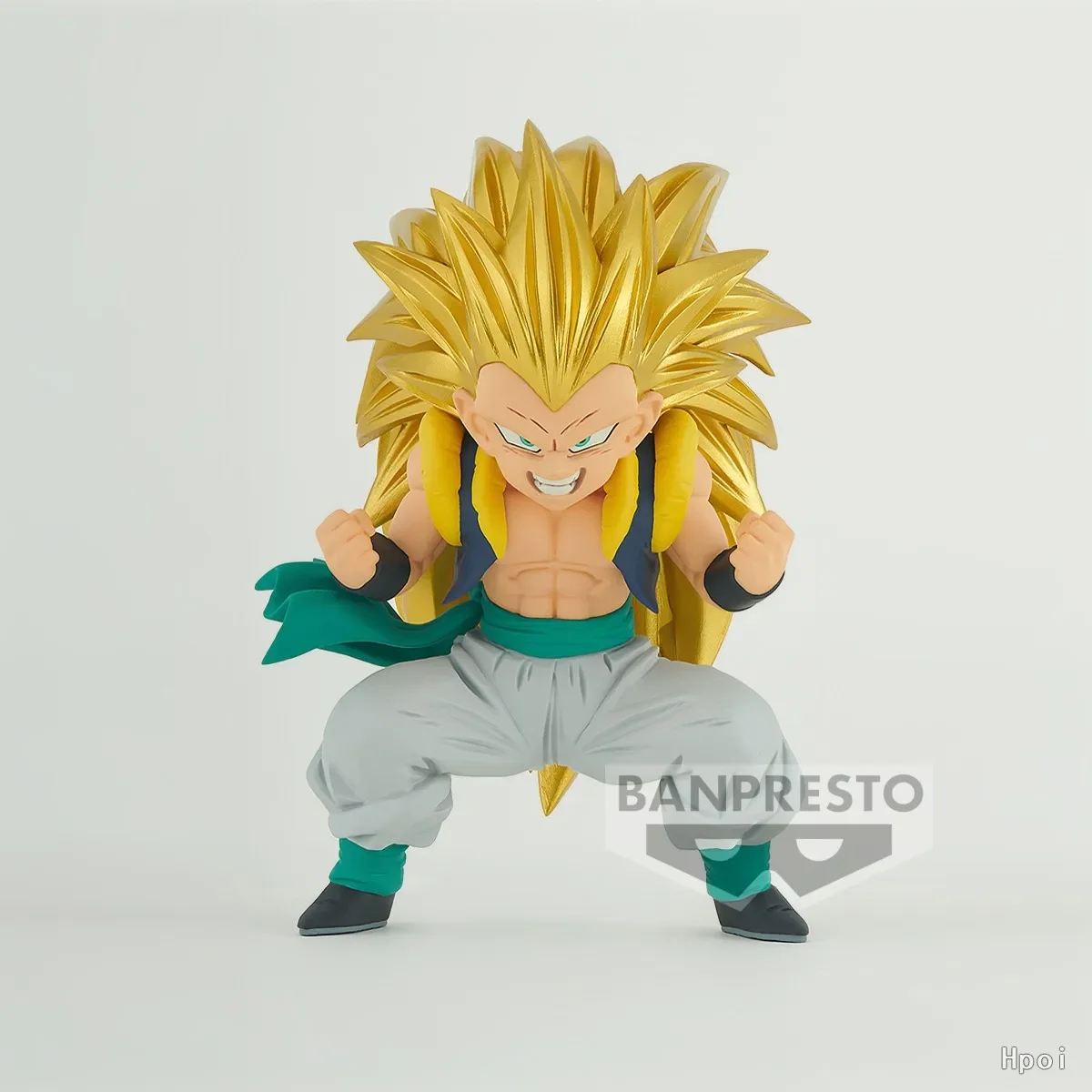 Bandai BANPRESTO-figura de acción de DRAGON BALL Z GOTENKS para niños, modelo Original de colección, sangre de SAIYANS