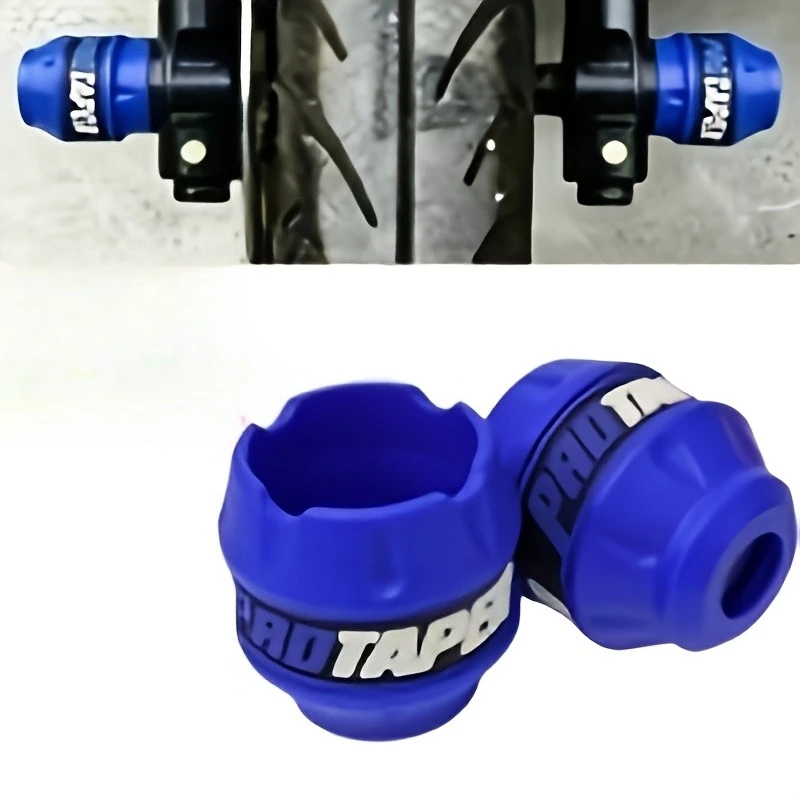 2Pcs Anti‑Collision Hub Protective Pads for Electric Scooter & Motorcycle, Wheel Rim Anti‑Scratch Guards