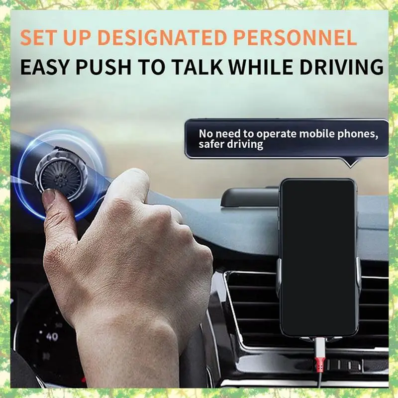 Smart-2X Wireless Bluetooth PTT Walkie Talkie Control Button For IOS Android Phone Zello Push-To-Talk Motorcycle Voice Call