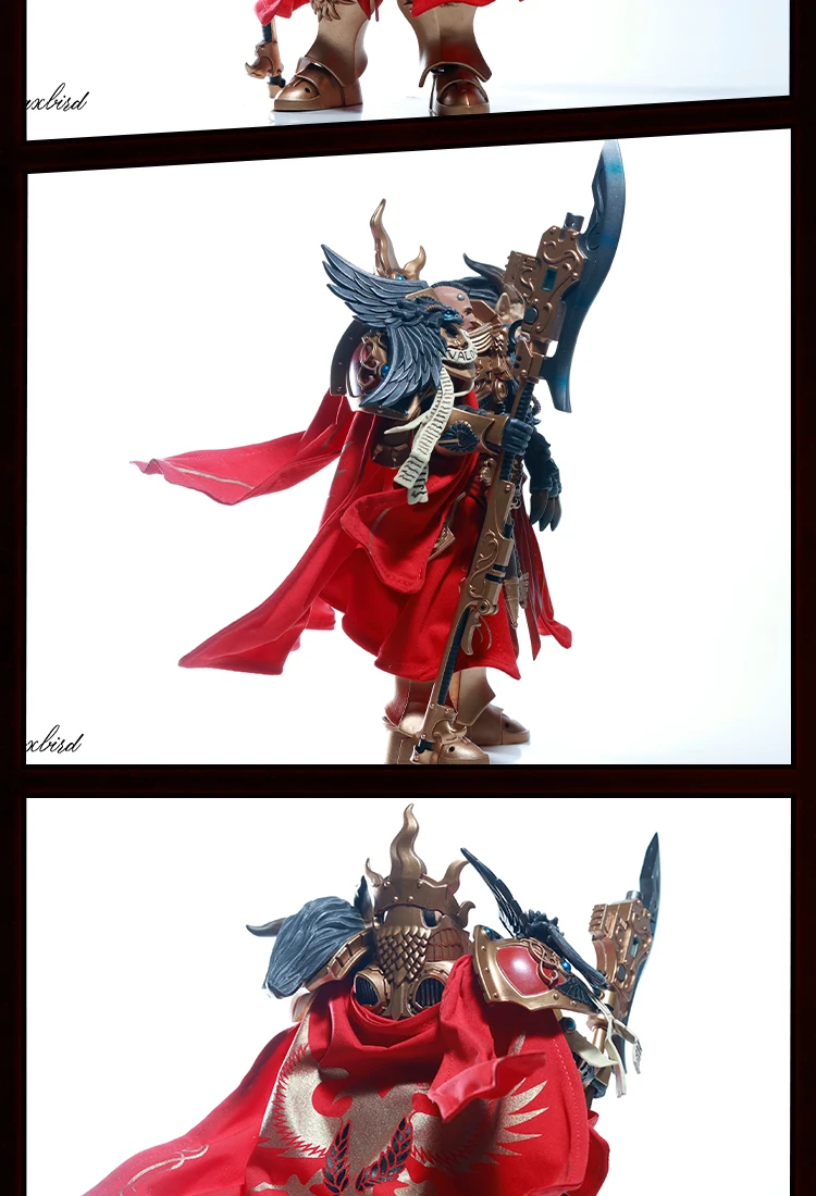 [Only Cloak] JOYTOY WARHAMMER 1/18 Legio Custodes Constantin Valdor Captain-General of the Legio Custodes Cloak Cape Model Toy