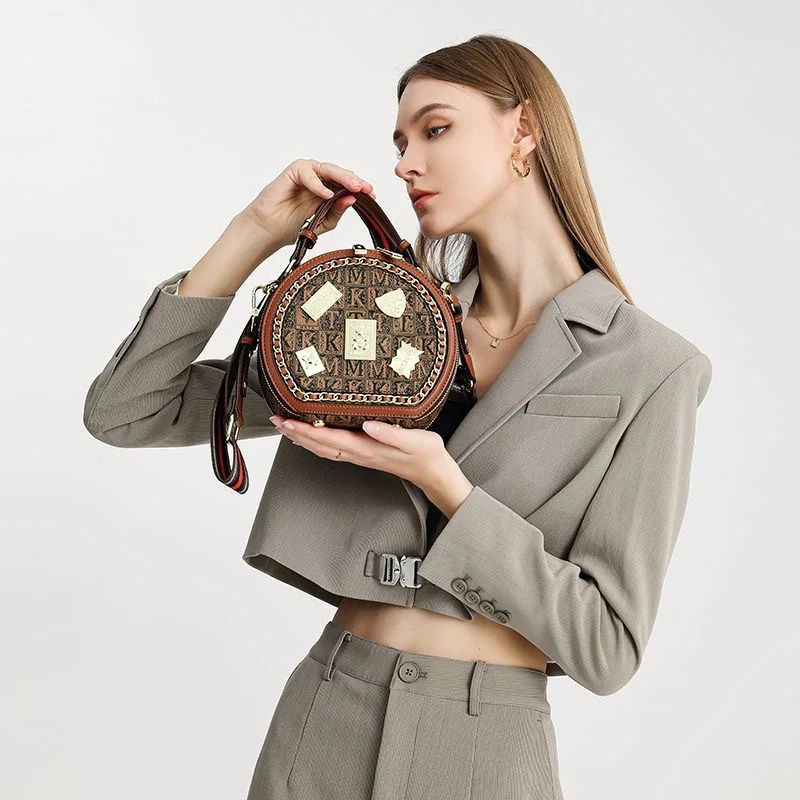 Unique Elegant Diaper Bags For Women Simple Designer Leather Crossbody Bag Vintage Minimalist Luxury Commuter