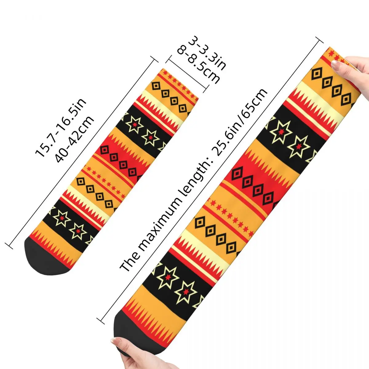 Indian,Africa,stripe Adult Socks Unisex socks,men Socks women Socks