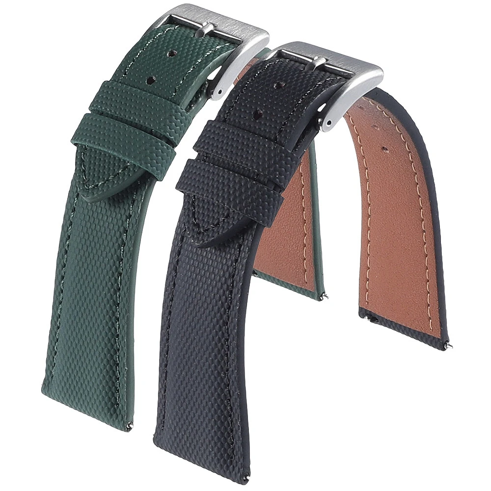 Segeltuch-Uhrenarmband 20mm 22mm Einzigartige Textur Nylon Schnellverschluss-Uhrenband Hochwertiges Stoff-Uhrenarmband