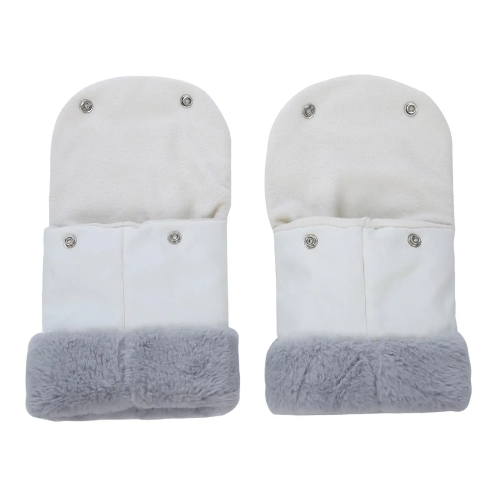 Gants d'hiver pour poussette, chauffe-mains pour landau, caddie