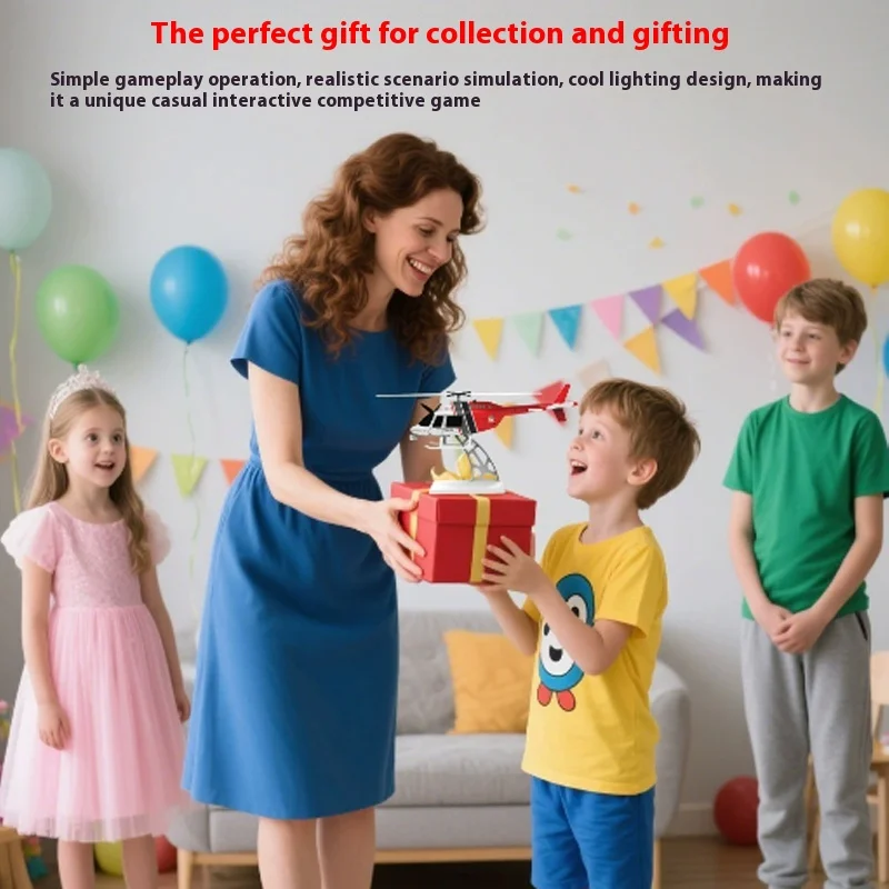 FB-05 sino realista de seis canais 206 helicóptero 2.4g fluxo óptico posicionamento pressão altura controle remoto brinquedo das crianças