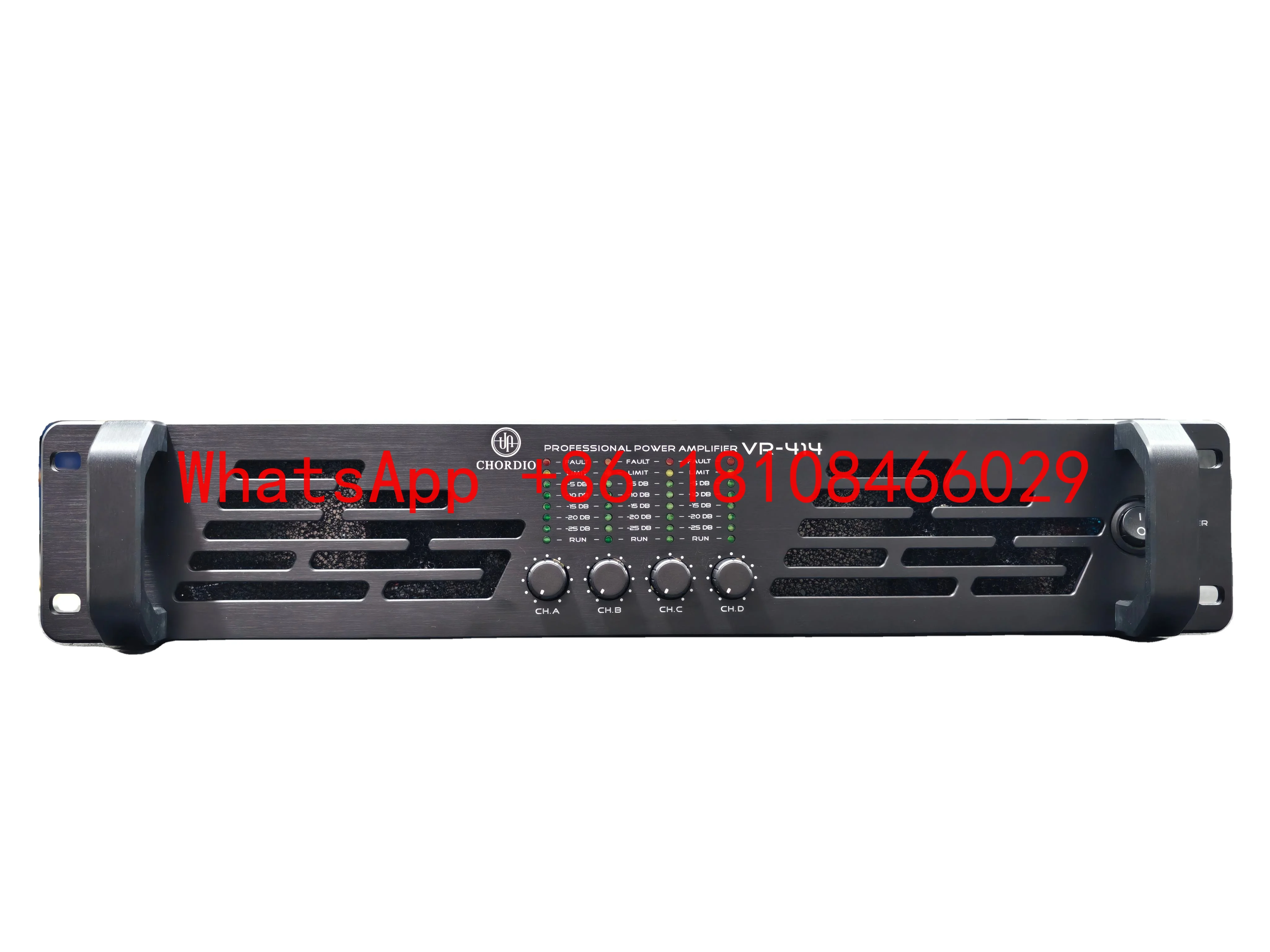 

Chordio Professional DJ Line Array Speaker with Four-Channel Digital Pure Post-Stage Power Amplifier H4-2000