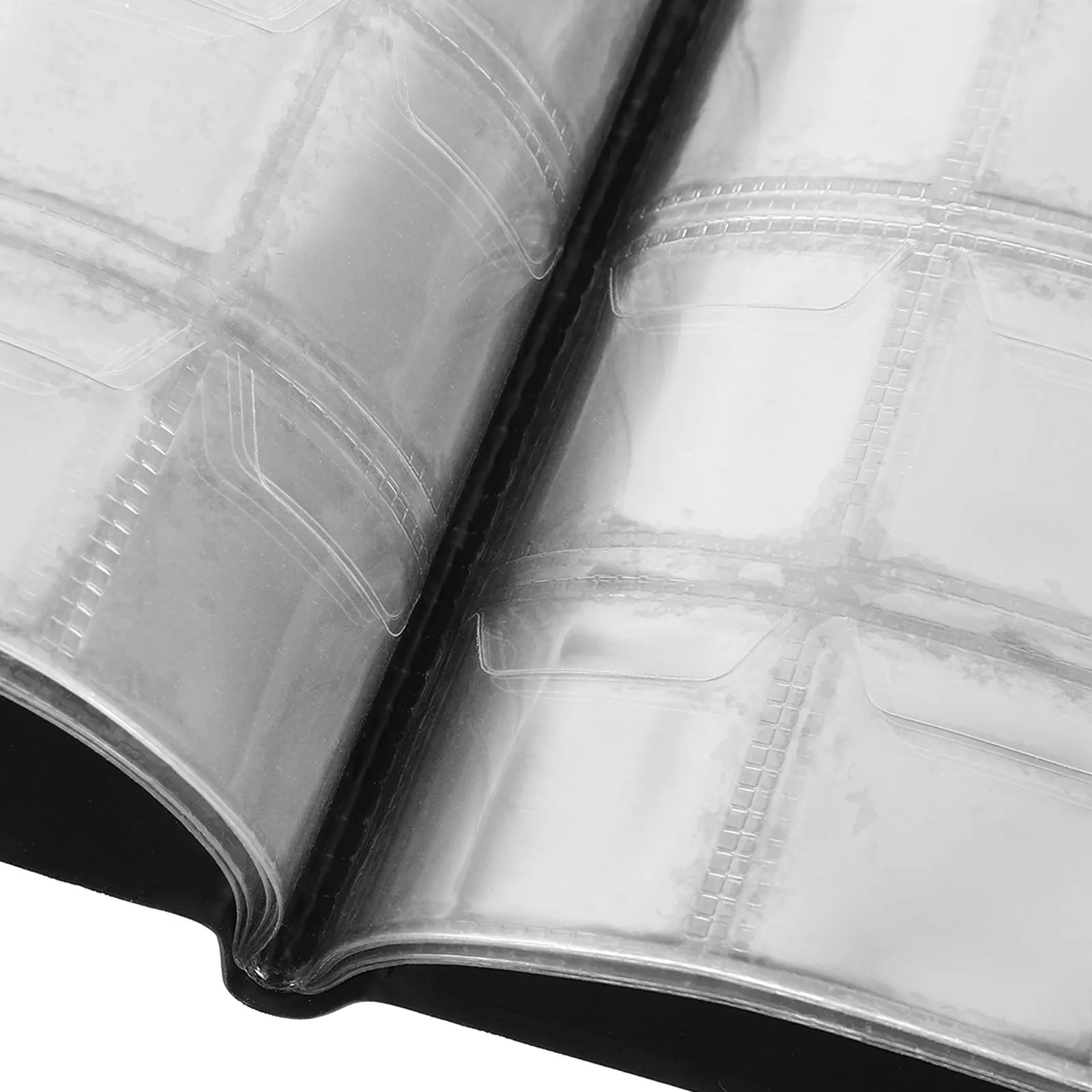

Compact Commemorative Coin Storage Album Made of PU Plastic Clear Sheets Portable Coin Collection Book Display Organizer Gift
