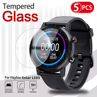 9H Premium Tempered Glass For Xiaomi Smart Watch Haylou Solar LS05 Screen Protector Film Accessories LS05 Glass Cover