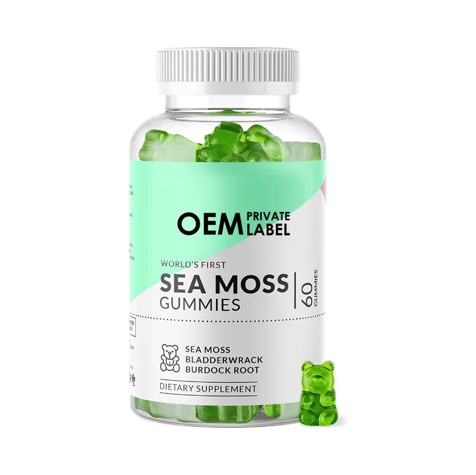 

1 bottle of seaweed gummies to protect the skin and promote digestion and blood sugar regulation