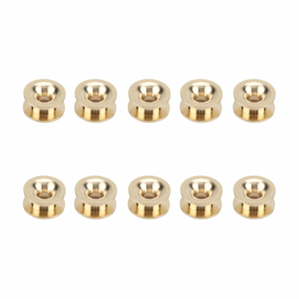 10PCS Durable Metal Trimmer Head Eyelets Brass Compact String Trimmer Parts Universal Fit Weedeater Replacement Parts