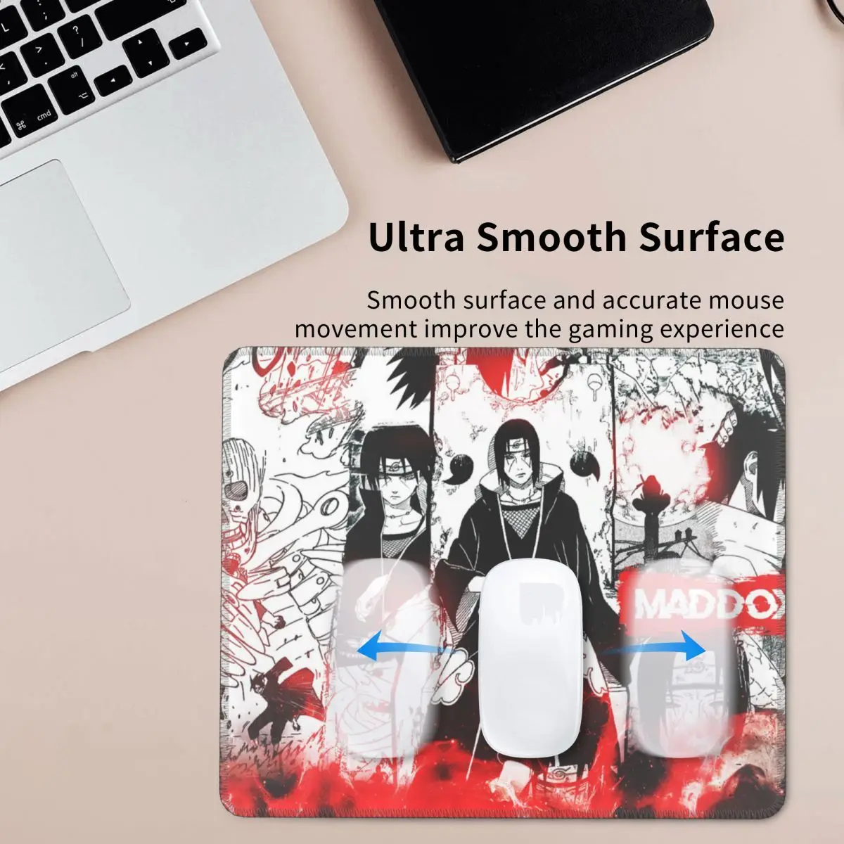 Itachi Uchiha Mousepad Gamer Computer Rug Accessories PC Gamer Hatake Kakashi Anime Deskmat Small Naruto Gaming Laptop Mouse Pad