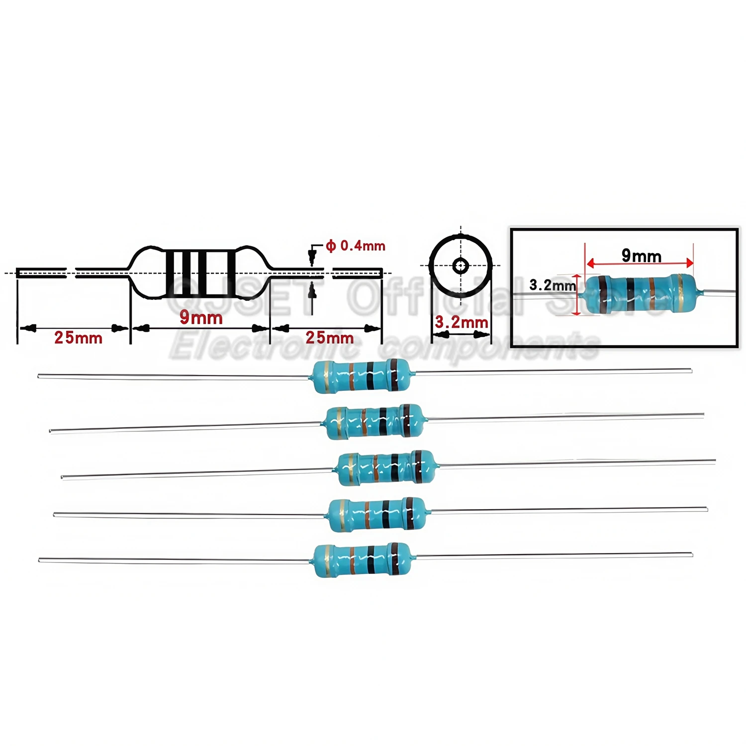 500 قطعة 1/2 واط مقاومات فيلم الكربون 5% 0.5 واط 1 كيلو 1R 2.2 كيلو 4.7 كيلو 10 كيلو 47 كيلو 100 كيلو 200 كيلو 220 كيلو 470 ك 1 متر أوم 10R 15 47 100 200 220 470 510 أوم