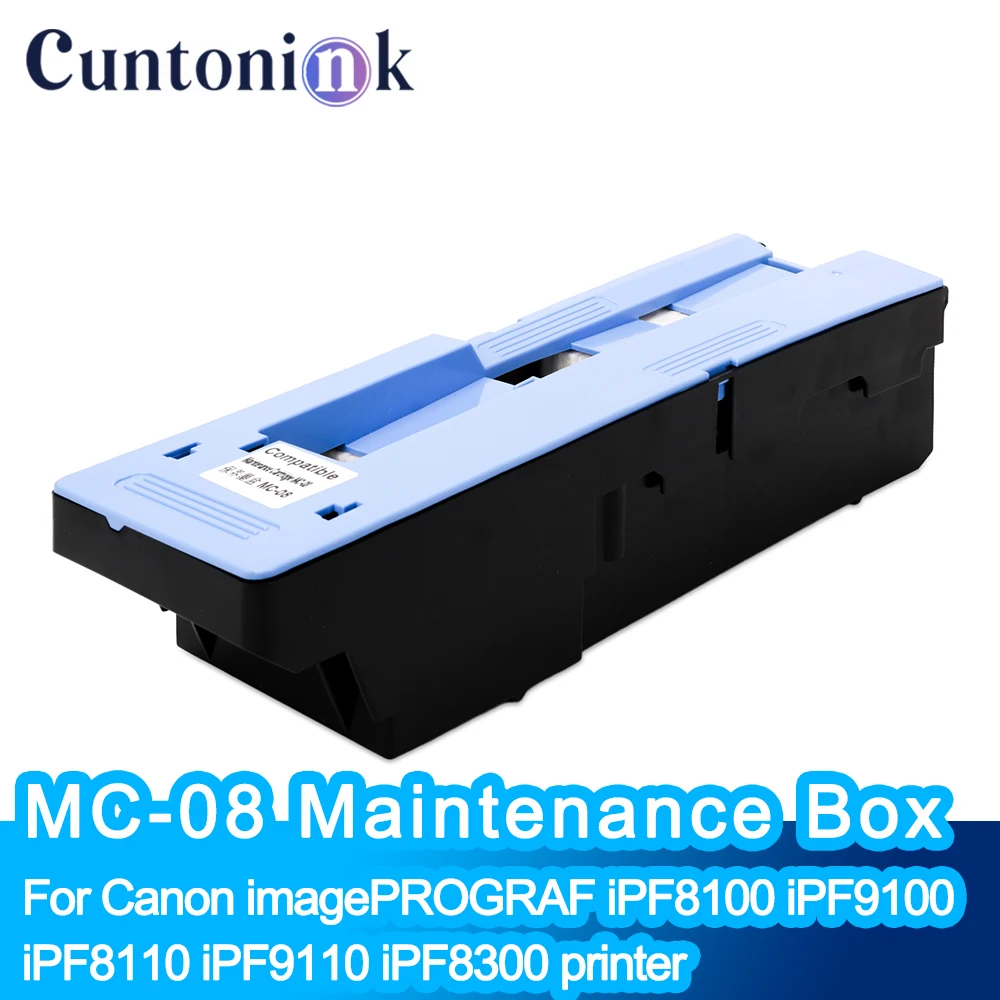 

MC-08 Maintenance Box Installed With Chip For Canon imagePROGRAF iPF8100 iPF9100 iPF8110 iPF9110 iPF8300 iPF8310 iPF8300S