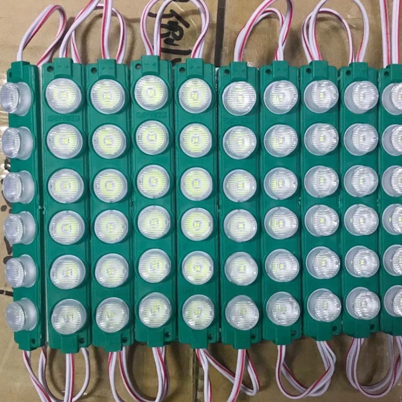 High Power 6w  LED Side Module Light Injection Len IP67 12V Outdoor Yellow Pink Warm White Letter Sign Car Truck Side